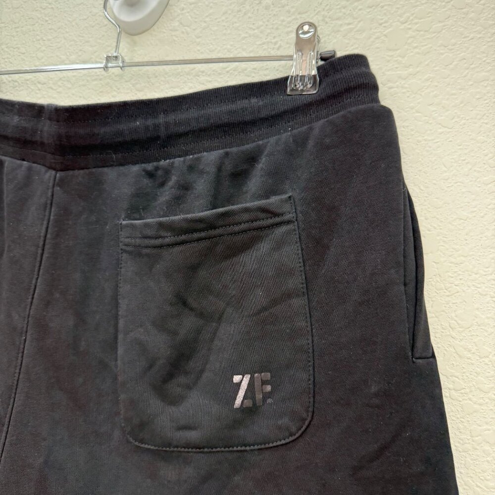 Zero Foxtrot Black Pull On Drawstring Waist Sweat… - image 4